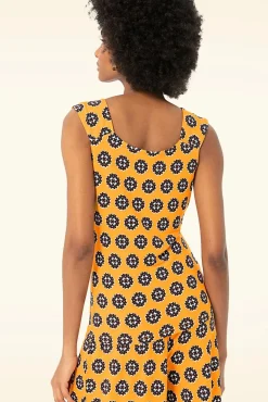 Nylah Top In Geel