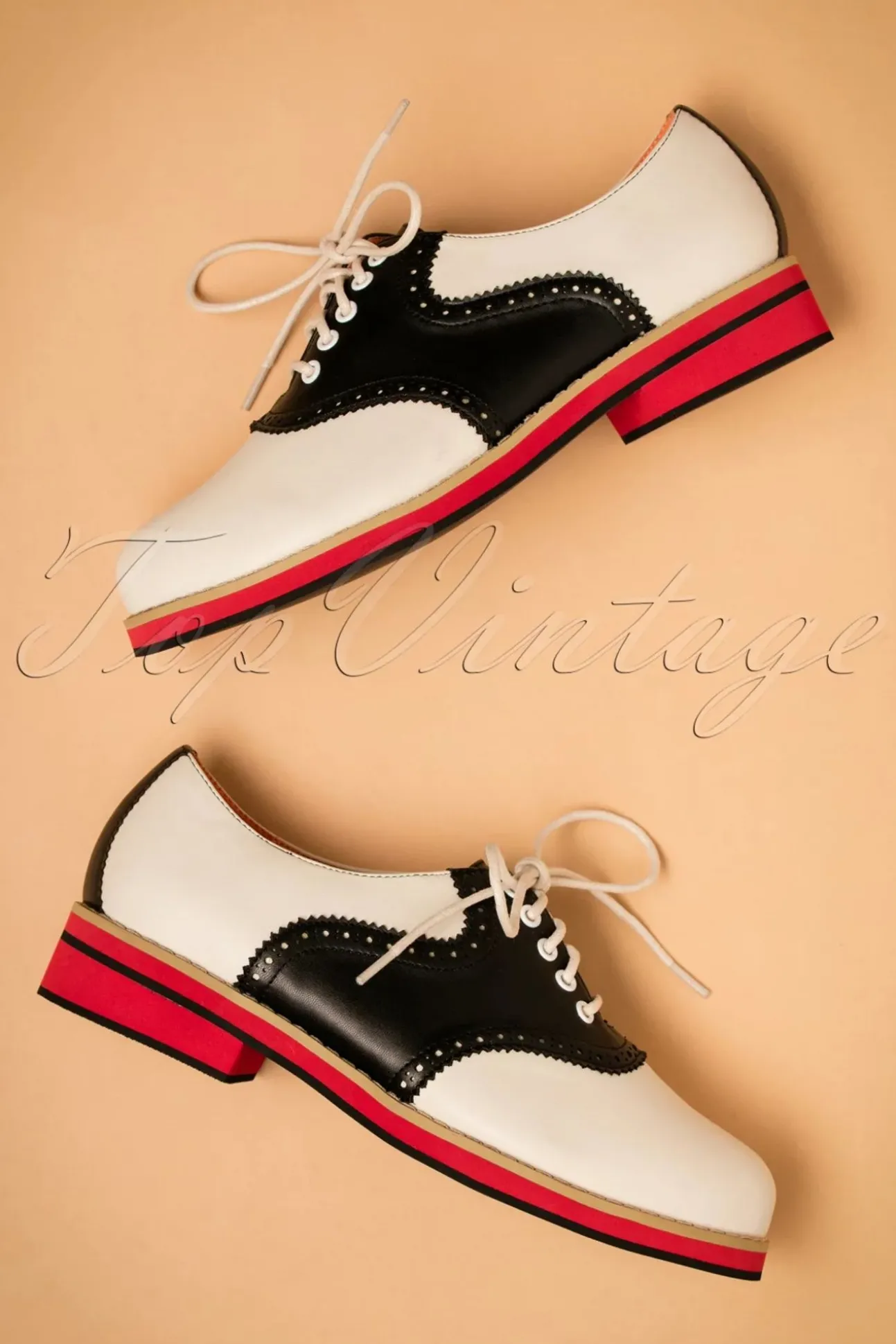 Old Soul Dancer-Schoenen In Wit En Zwart