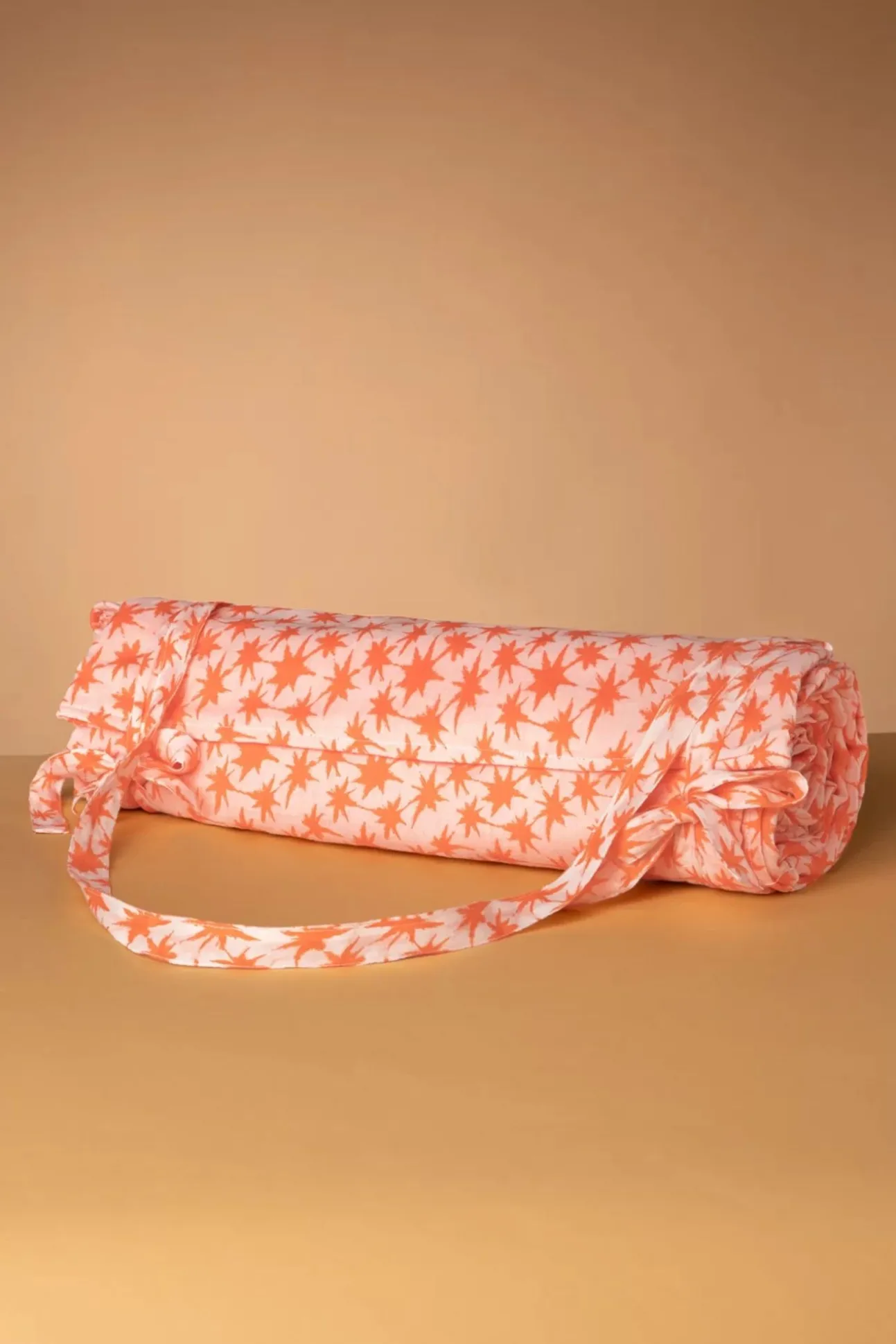 Palms Opvouwbare Strandhanddoek In Oranje
