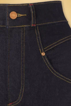Pepper Short In Donkerdenim