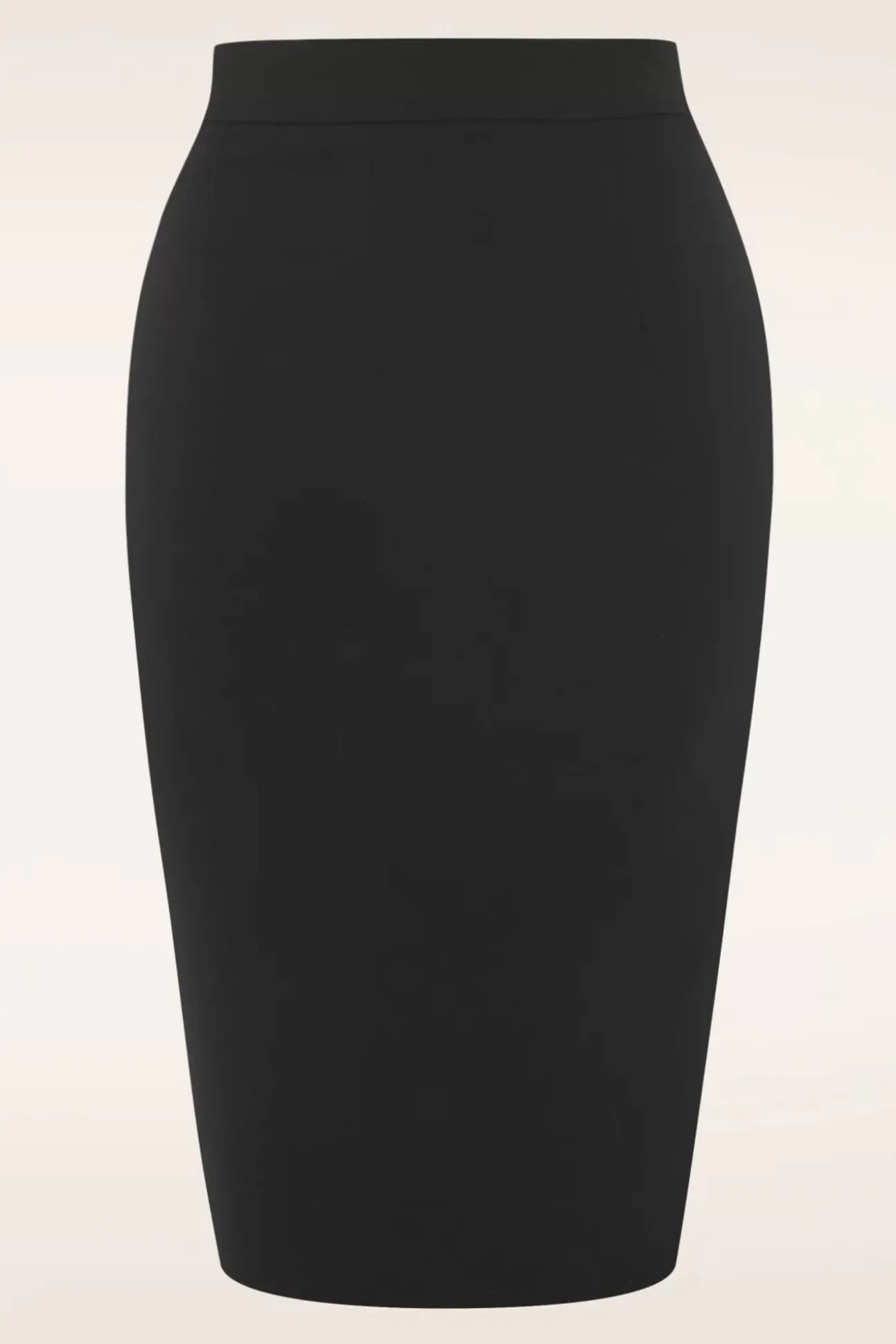 Polly Bengaline Rok In Zwart