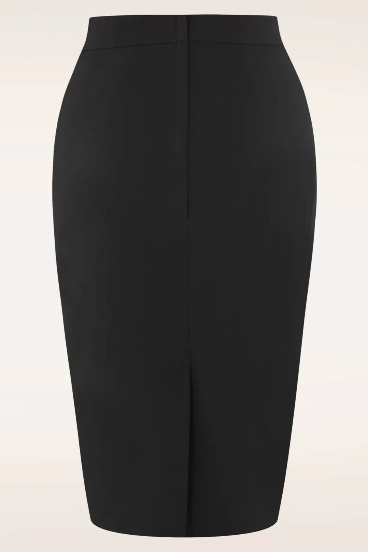 Polly Bengaline Rok In Zwart