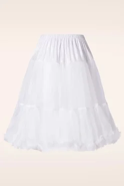 Queen Size Lola Lifeforms Petticoat In Wit