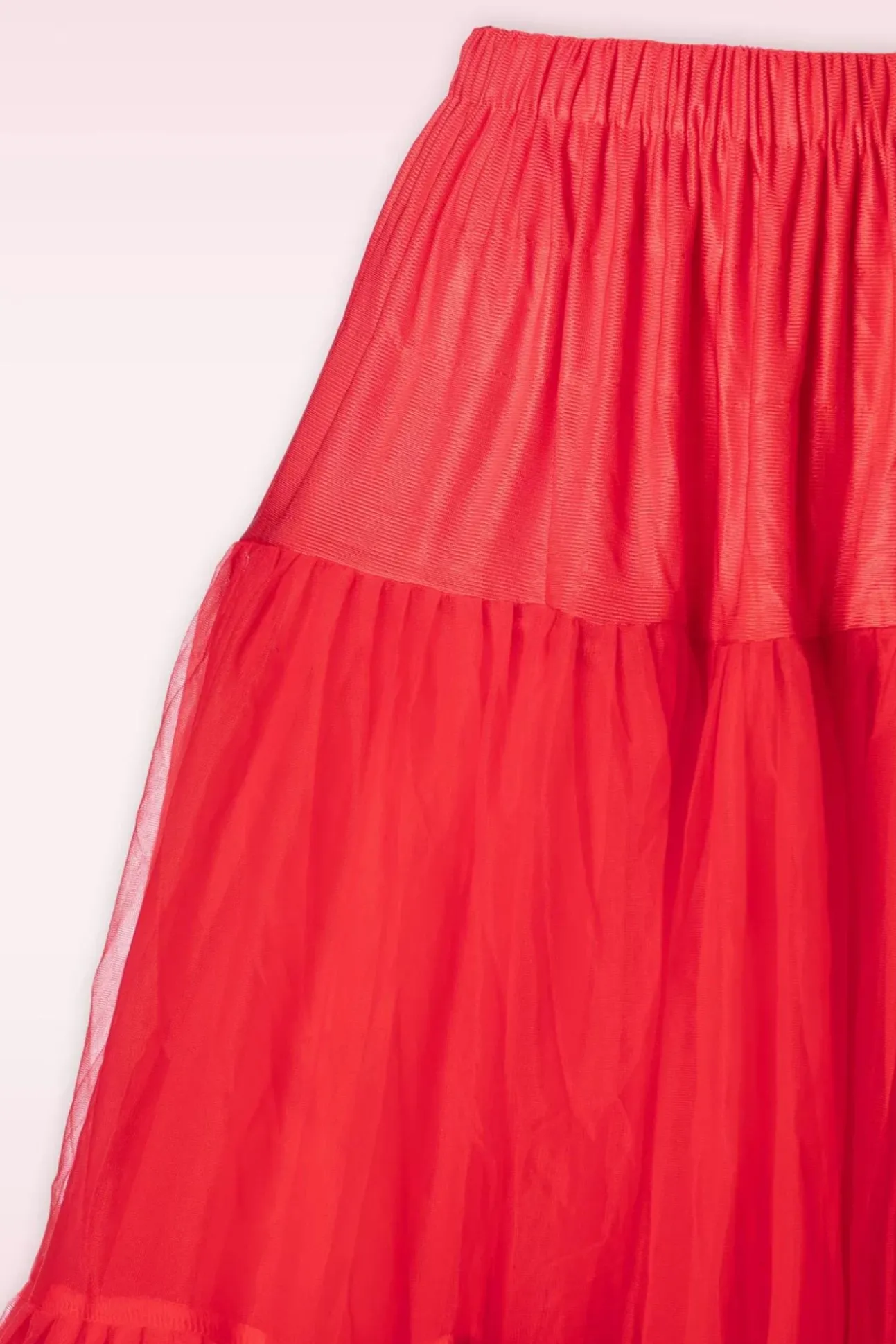Queen Size Lola Lifeforms Petticoat In Rood