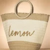 Raffia Boho Draagtas In Zand