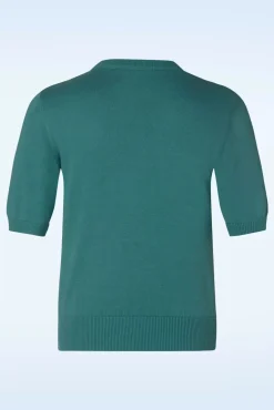 Ruth Sweater In Teal