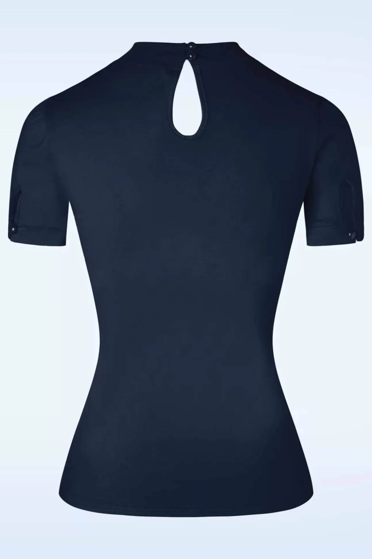 Sandy Loves Danny Top In Marineblauw