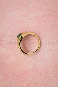 Selflove Ring In Goud En Groen