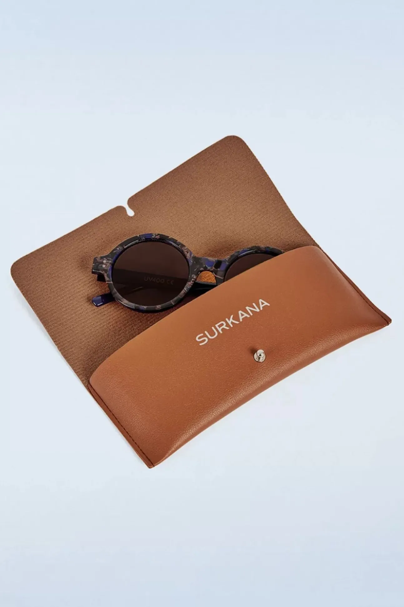 Stay Shady Ronde Zonnebril In Blauw