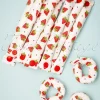Strawberry Fields - Set Van 12 Krulspelden In Wit