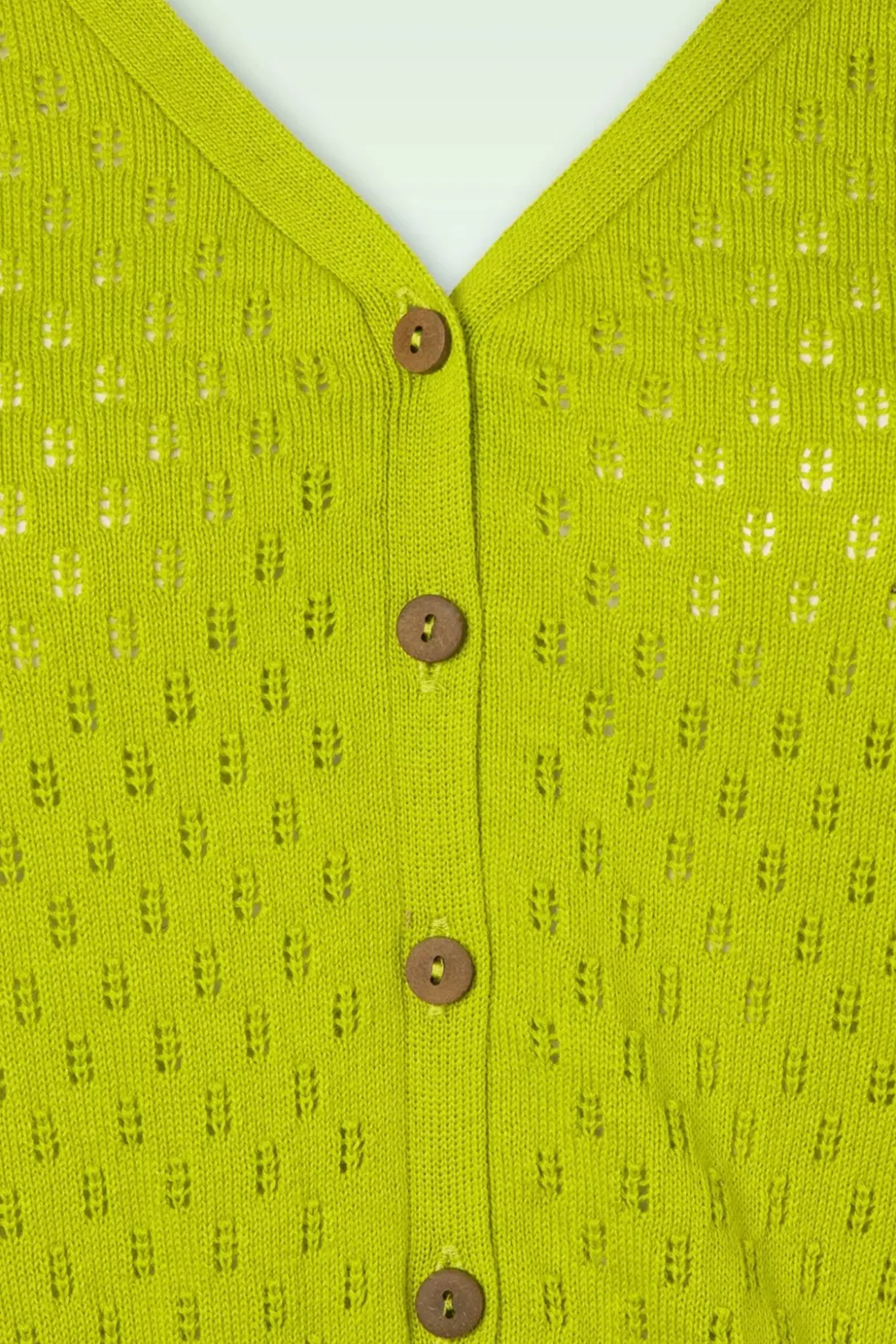 Sweet Petite Cardigan Traditional In Groen