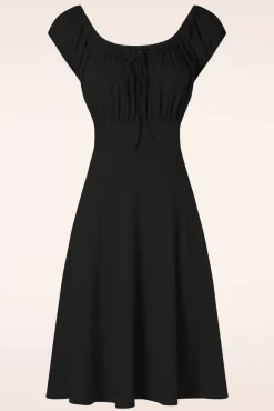 Tessy Swing Jurk In Zwart