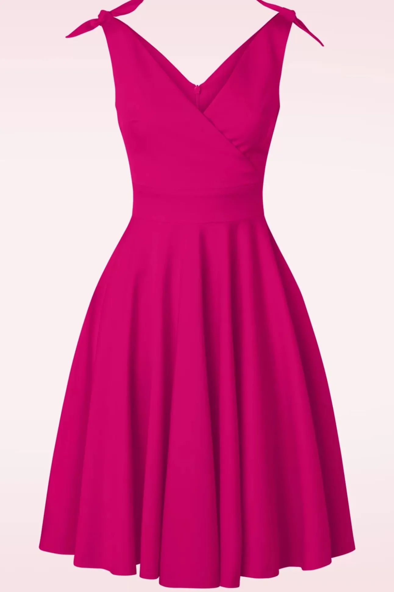 The Harper Swing Jurk In Telemagenta Roze