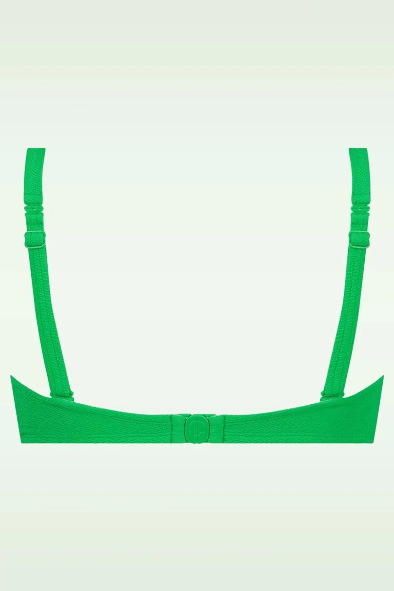 Twisted Bikinitop In Bright Green Relief