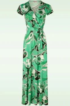 Valerie Maxi Jurk In Groen