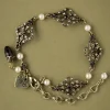 Victoriaanse Filigraan Armband In Zwart