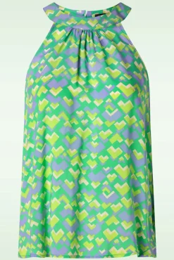 Virna Cocktail Top In Simply Groen