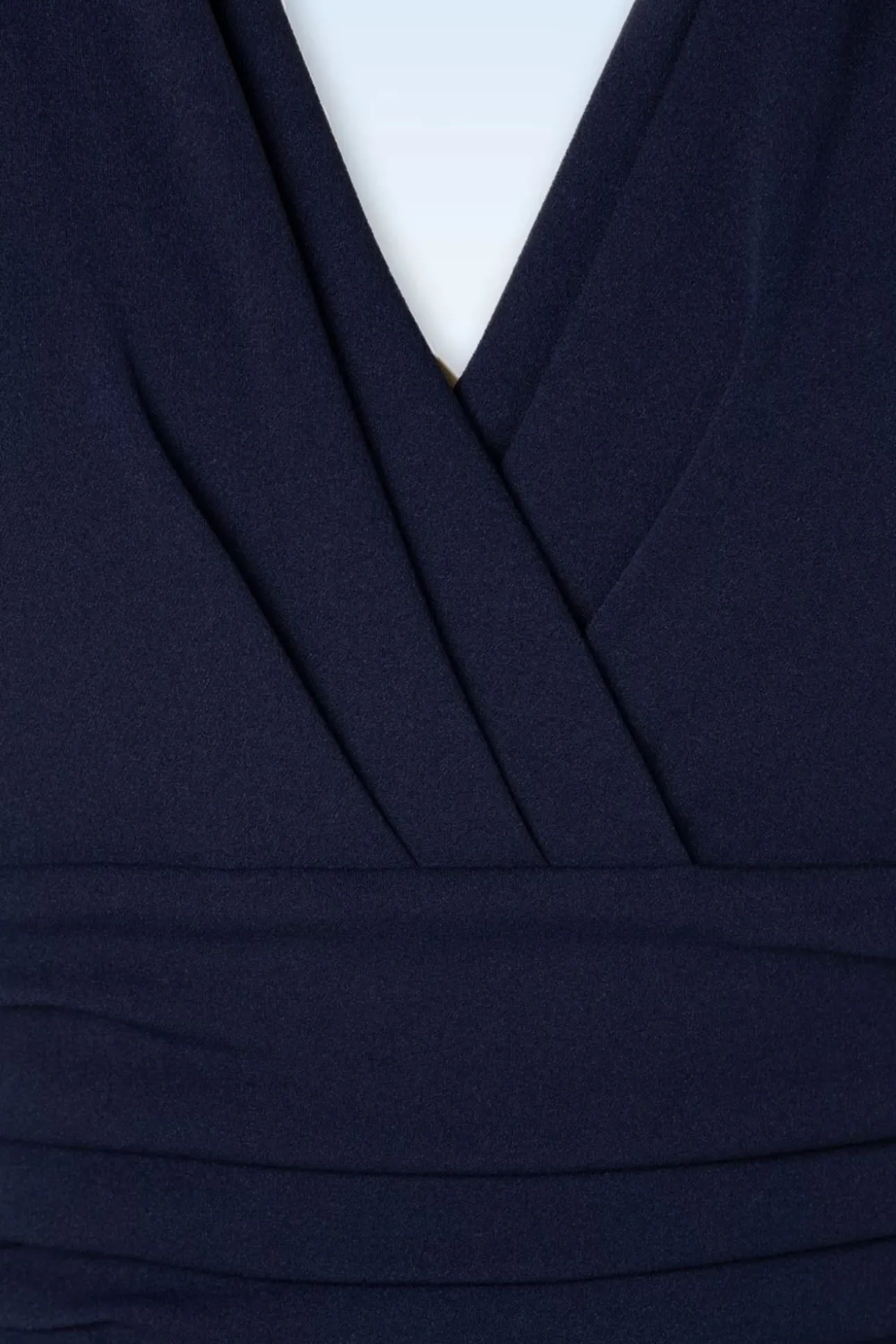 Vivien Pencil Jurk In Marineblauw